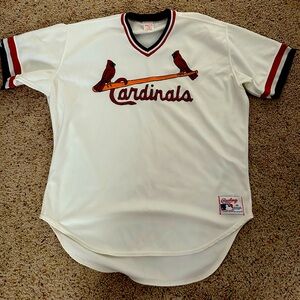 Vintage 90s Rawlings St. Louis Cardinals MLB Jersey - size 48. Plain on back!